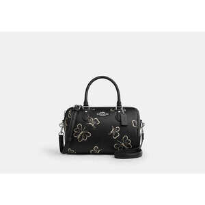 Rowan Satchel Bag With Butterfly Print